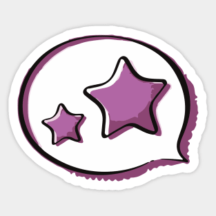 BTS butter star purple Sticker